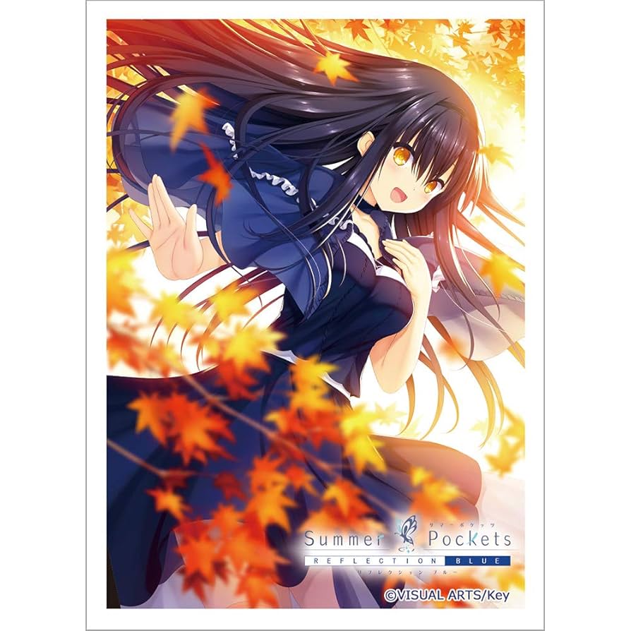 「Summer Pockets 」久島鴎 (紅葉) Amazon | [Summer Pockets REFLECTION BLUE]ラバーマット（久島
